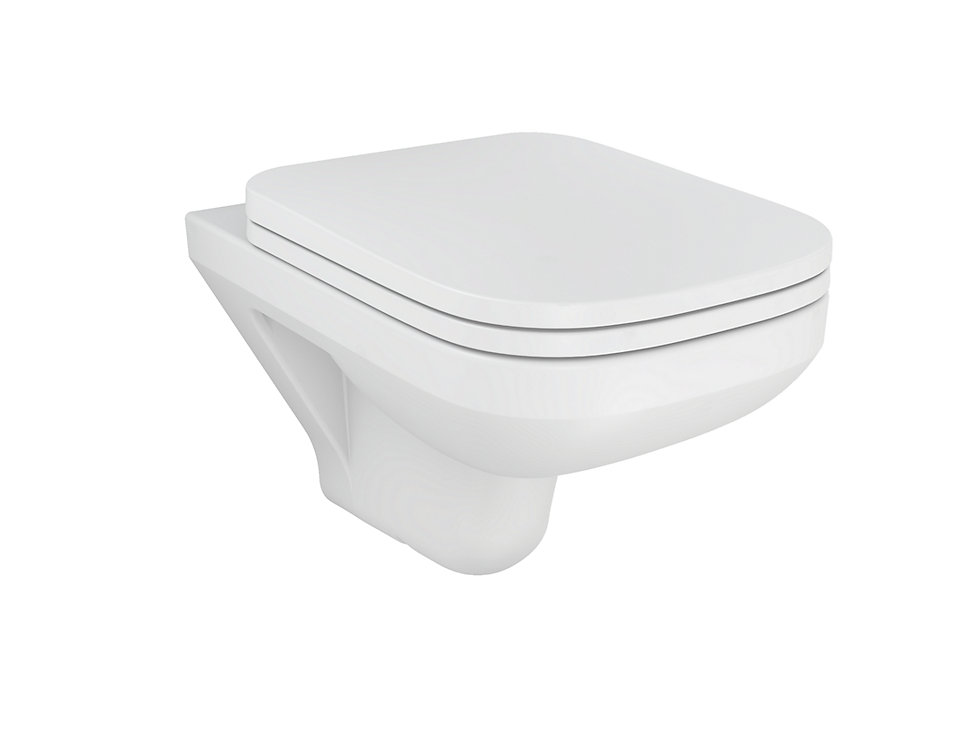 Kohler - Span [for Projects Only]  Square Wh Toilet W/seat
